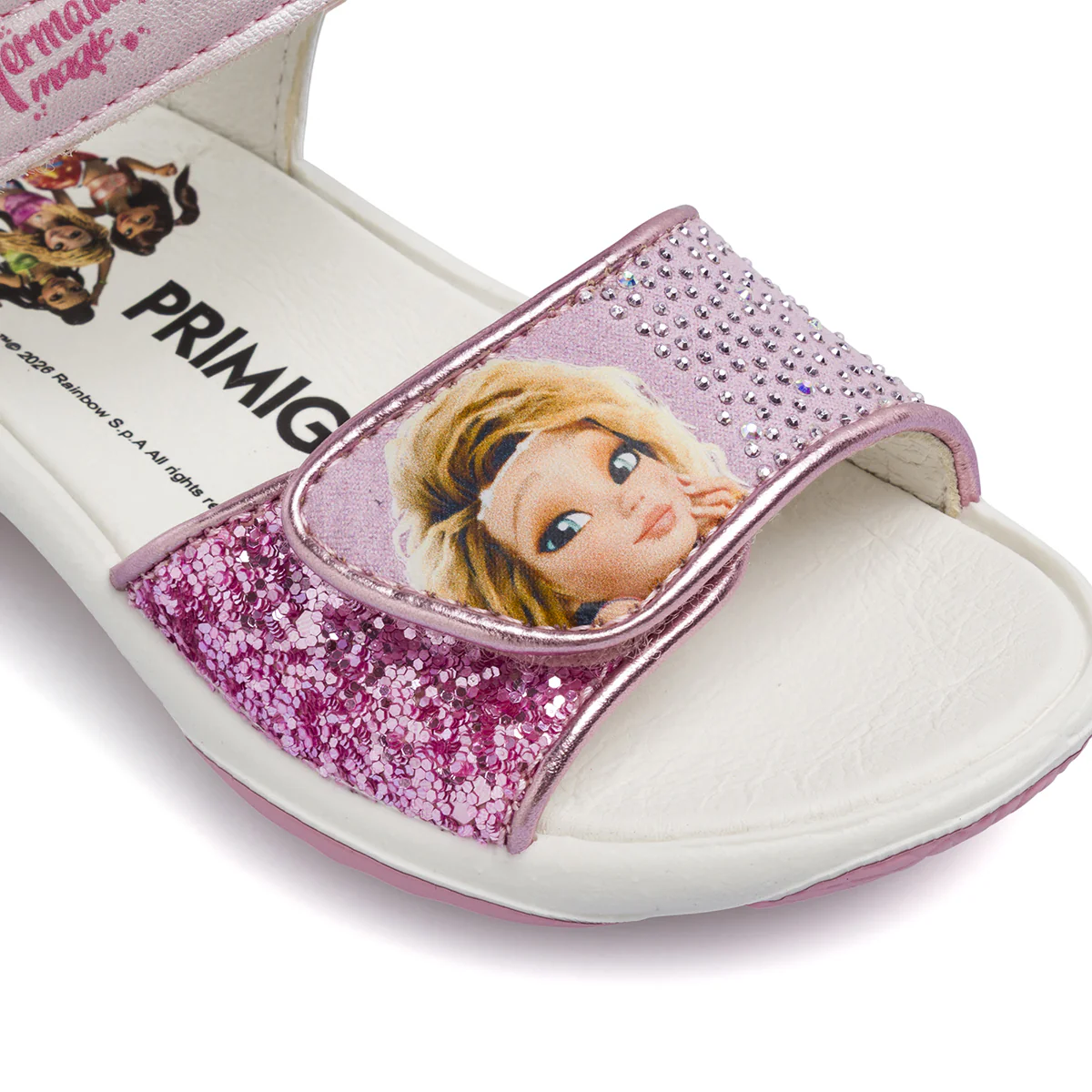 Sandali rosa da Bambina con glitter e strass Mermaid Magic Primigi - Image 5