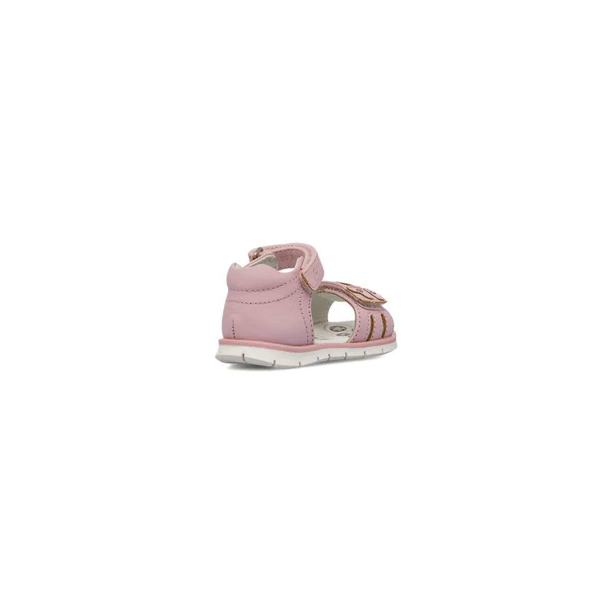 Sandali rosa da Primi Passi Bambina in pelle con cuoricini Chicco - Image 3