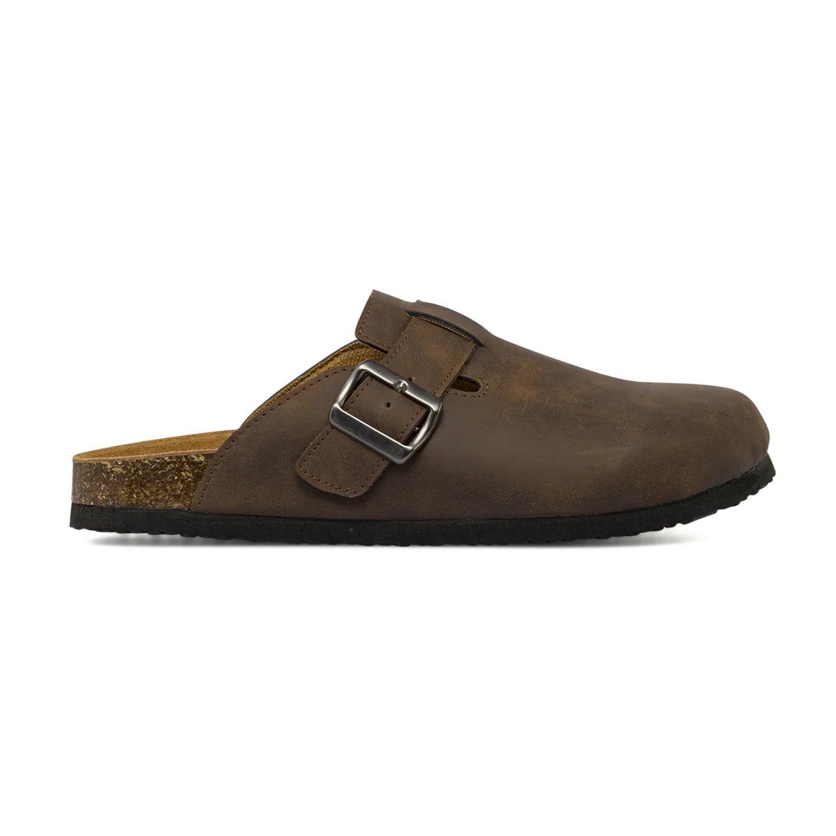 Sandali sabot marroni da Uomo con soletta in pelle Riflessi Urbani - Image 2