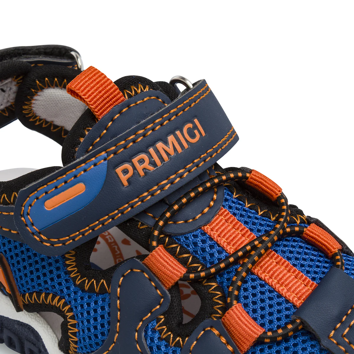 Sandali sportivi blu da Bambino con punta chiusa e strappo Primigi - Image 5