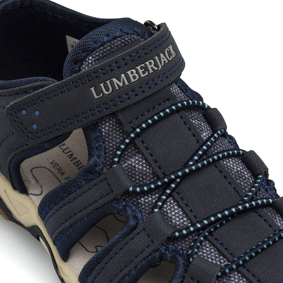 Sandali sportivi blu da Bambino con punta chiusa Lumberjack - Image 5