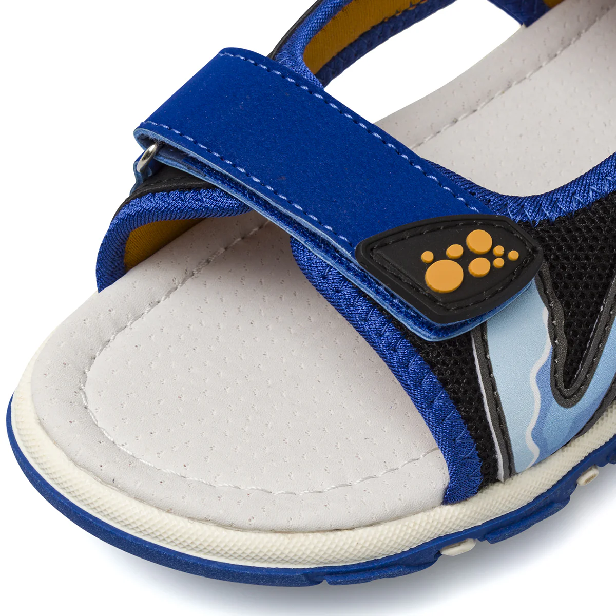 Sandali sportivi blu da Ragazzo con stampe surf e strappo Space Boy - Image 5