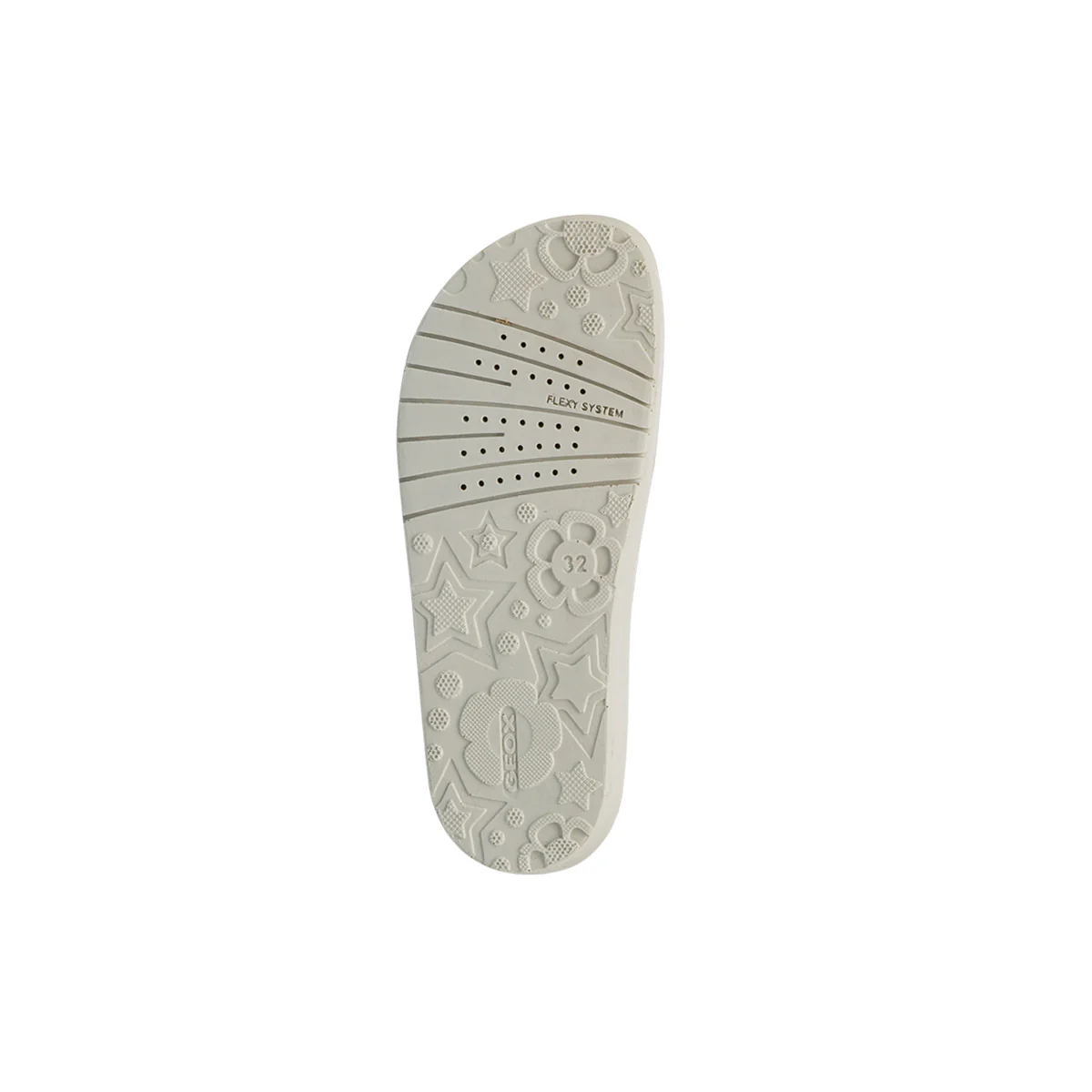 Sandali traspiranti bianchi da Bambina con stelle glitterate Geox - Image 4