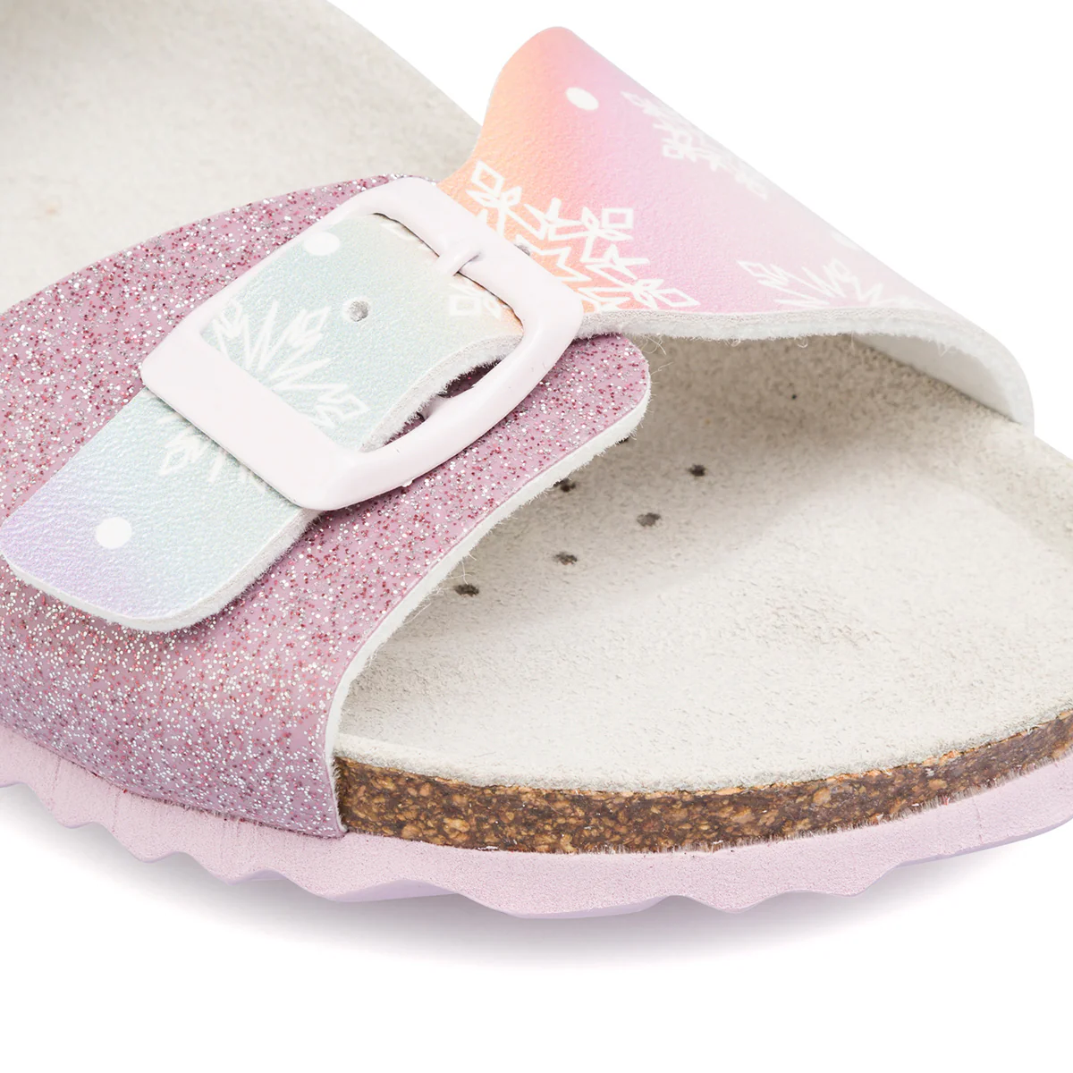Sandali traspiranti da Bambina multicolore con glitter Frozen Geox - Image 4