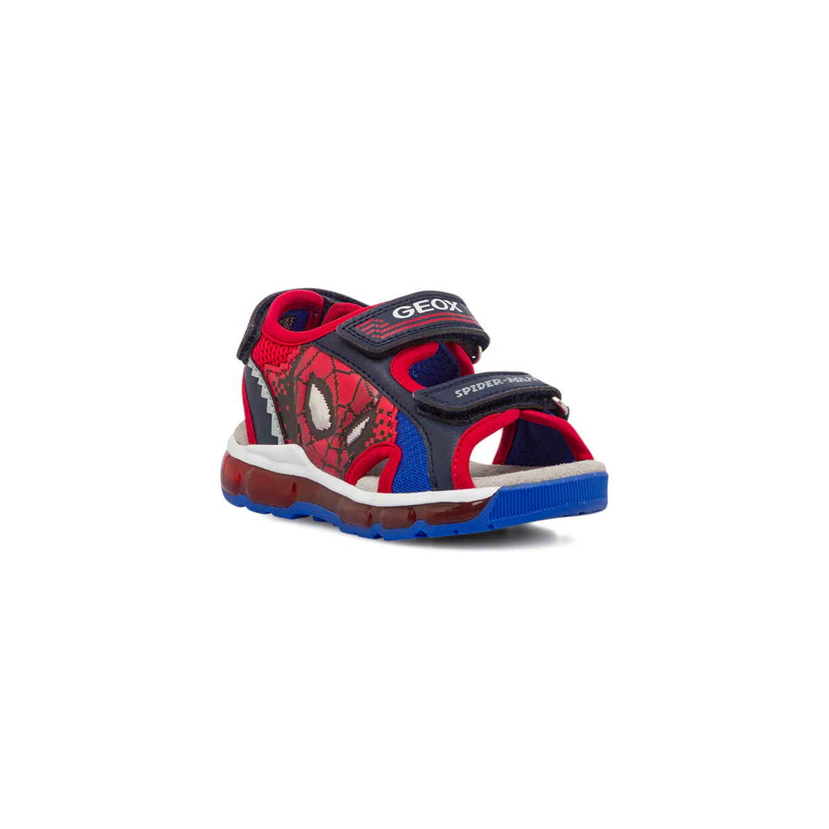 Sandali traspiranti da bambino con stampa Spiderman e luci nella suola Geox Android - Image 2