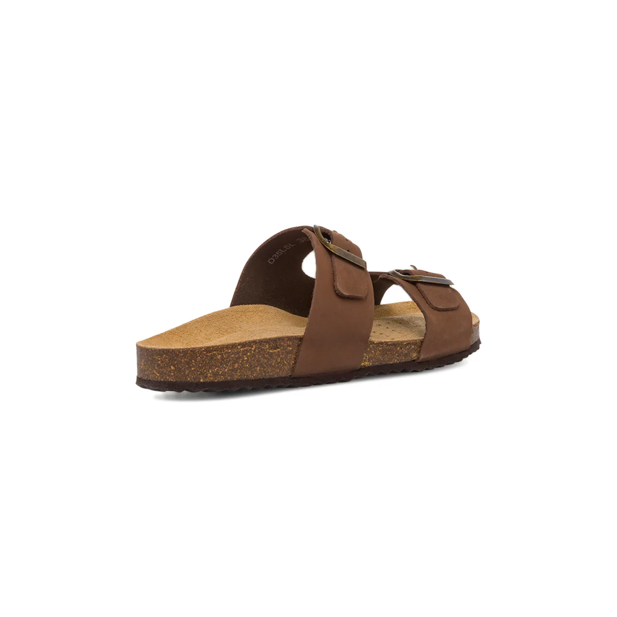 Sandali traspiranti marroni in pelle da donna Geox Brionia - Image 3