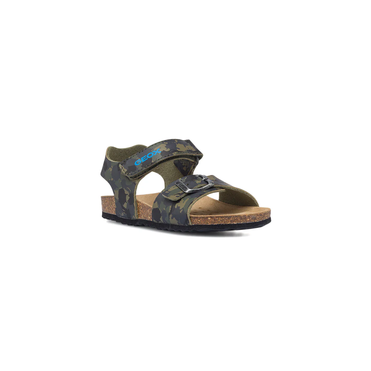 Sandali verde militare camouflage da bambino Geox Ghita - Image 2
