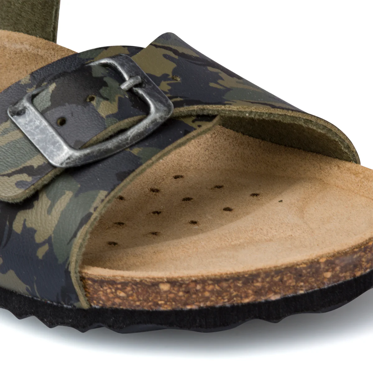 Sandali verde militare camouflage da bambino Geox Ghita - Image 8