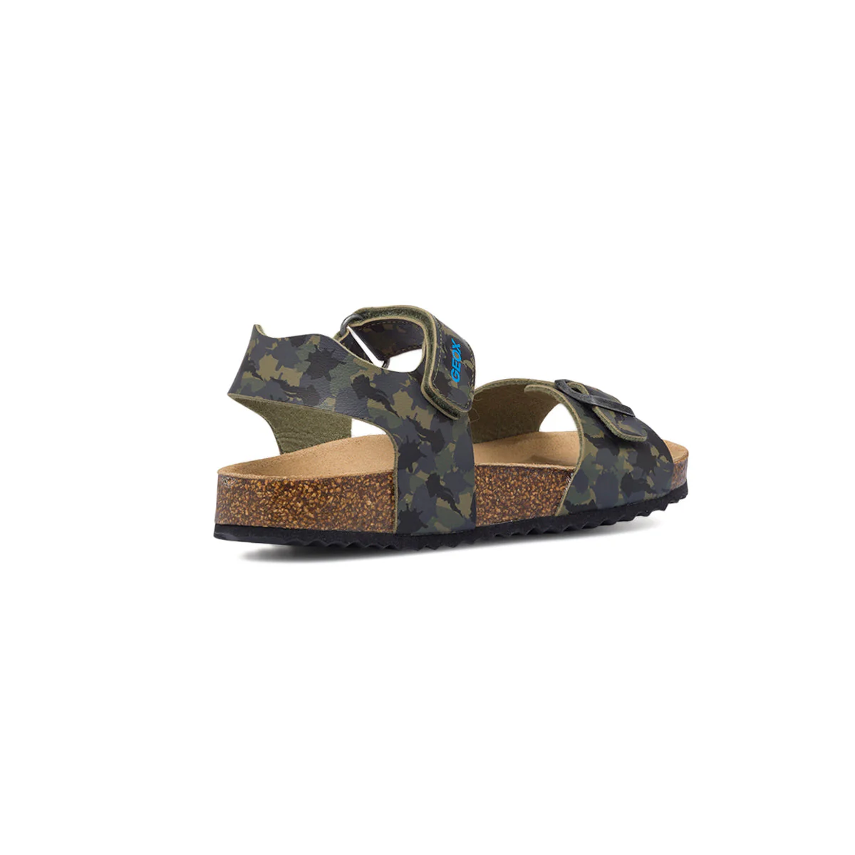 Sandali verde militare camouflage da bambino Geox Ghita - Image 3