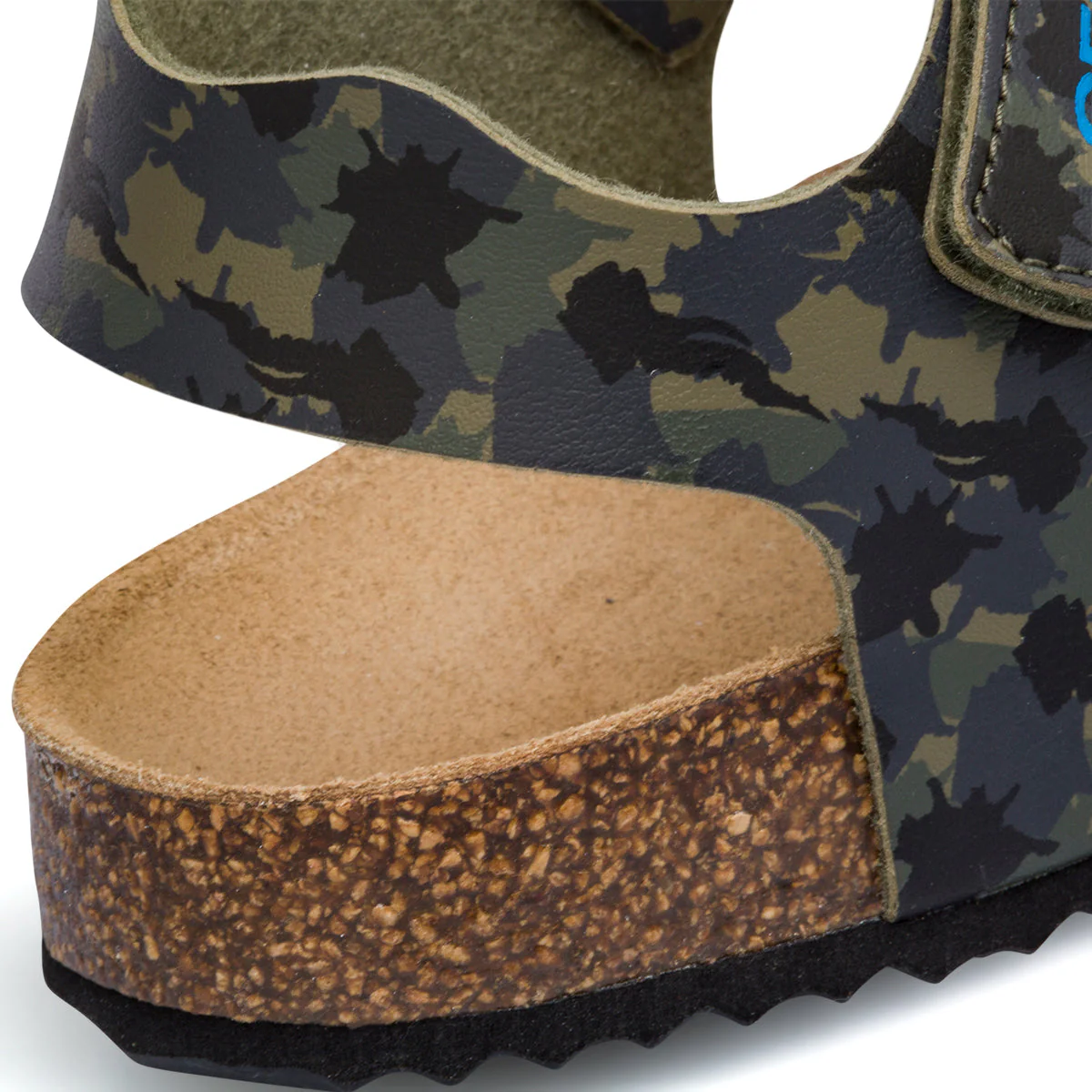 Sandali verde militare camouflage da bambino Geox Ghita - Image 6