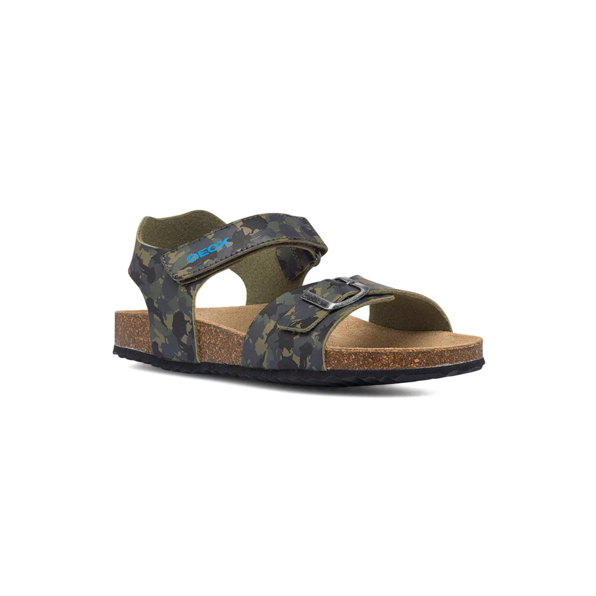 Sandali verde militare camouflage da bambino Geox Ghita - Image 2