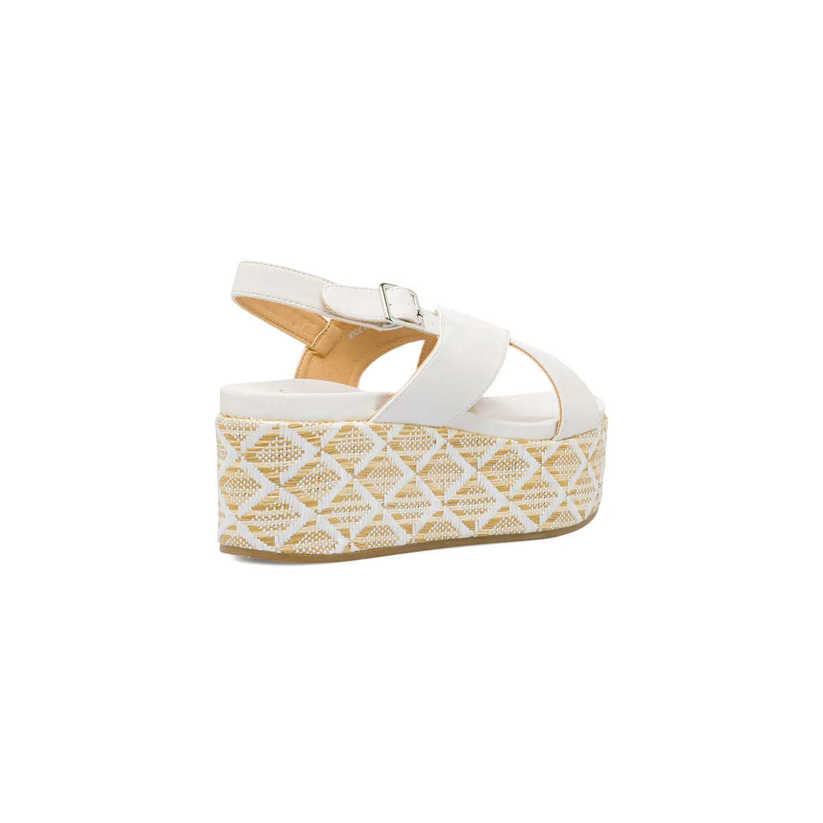 Sandali Zeppe Bianchi da Donna con Platform in corda Swish Jeans - Image 5