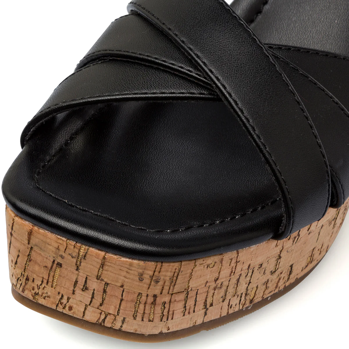 Sandali Zeppe Neri da Donna con tacco 10 cm Swish Jeans - Image 5