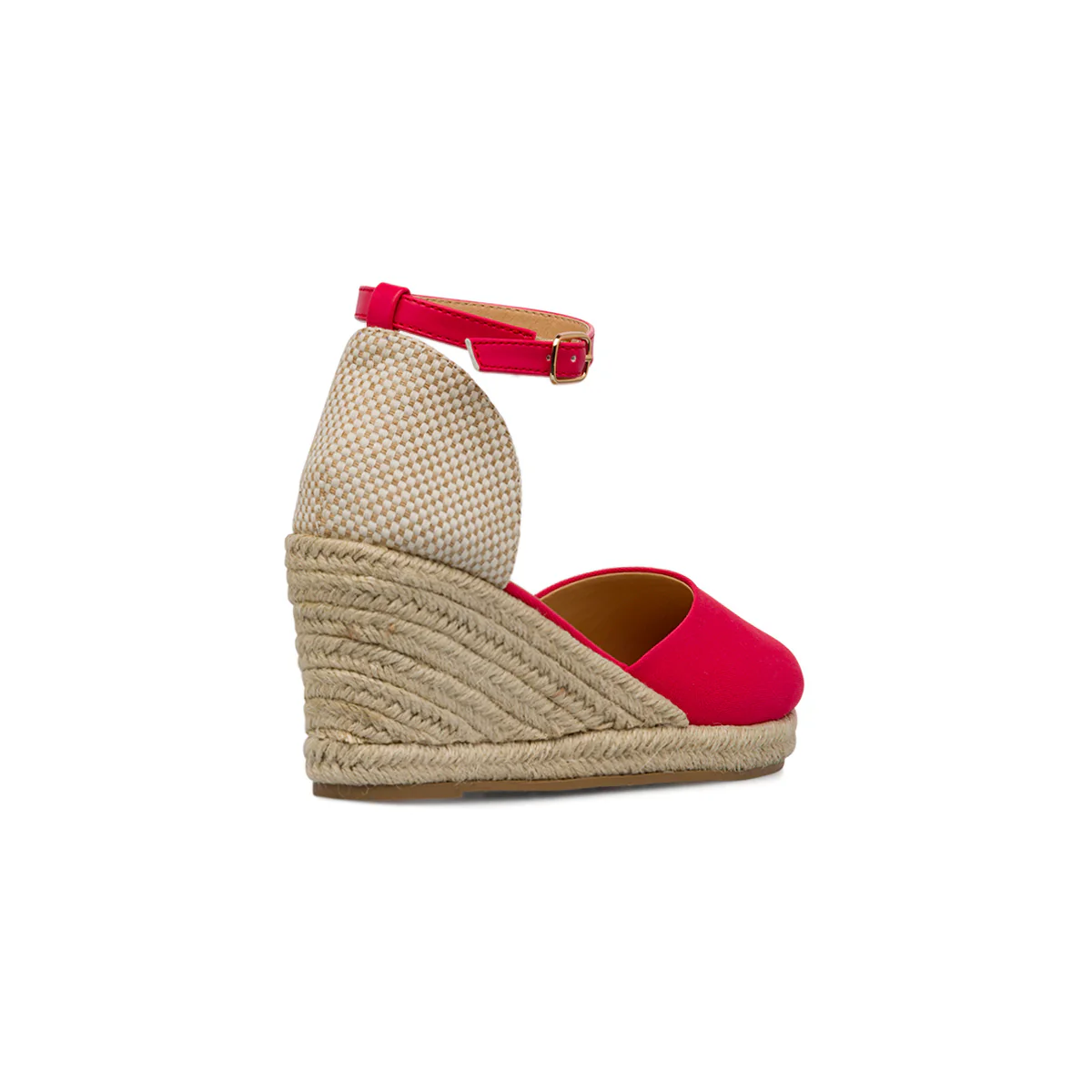Sandali Zeppe 8,5 cm Rosse da Donna con cinturino alla caviglia Lora Ferres - Image 6