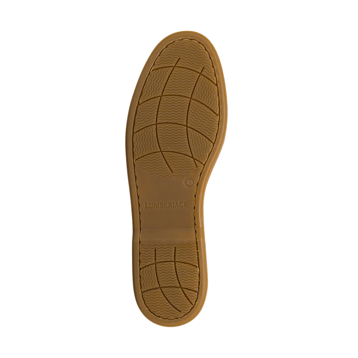 Scarpa da Barca in Pelle Testa di Moro da Uomo Lumberjack - Image 6