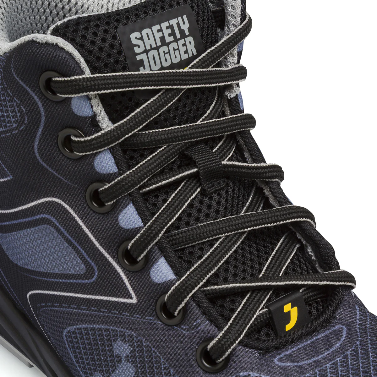 Scarpe antinfortunistiche alte nere e grigie da Uomo Safety Jogger - Image 5