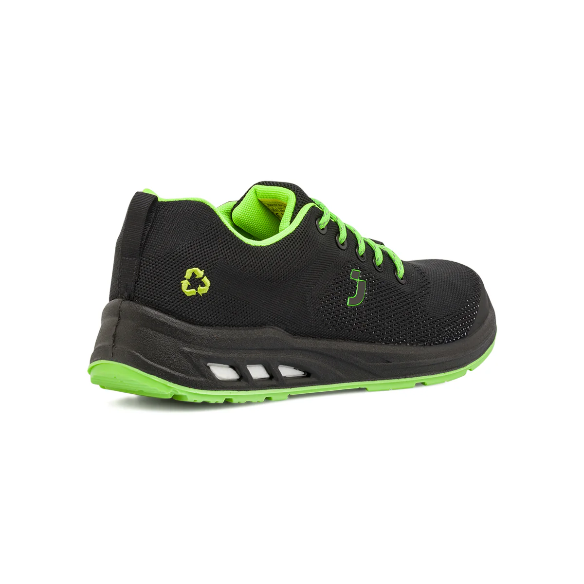 Scarpe antinfortunistiche da Uomo nere con dettagli fluo Safety Jogger - Image 3