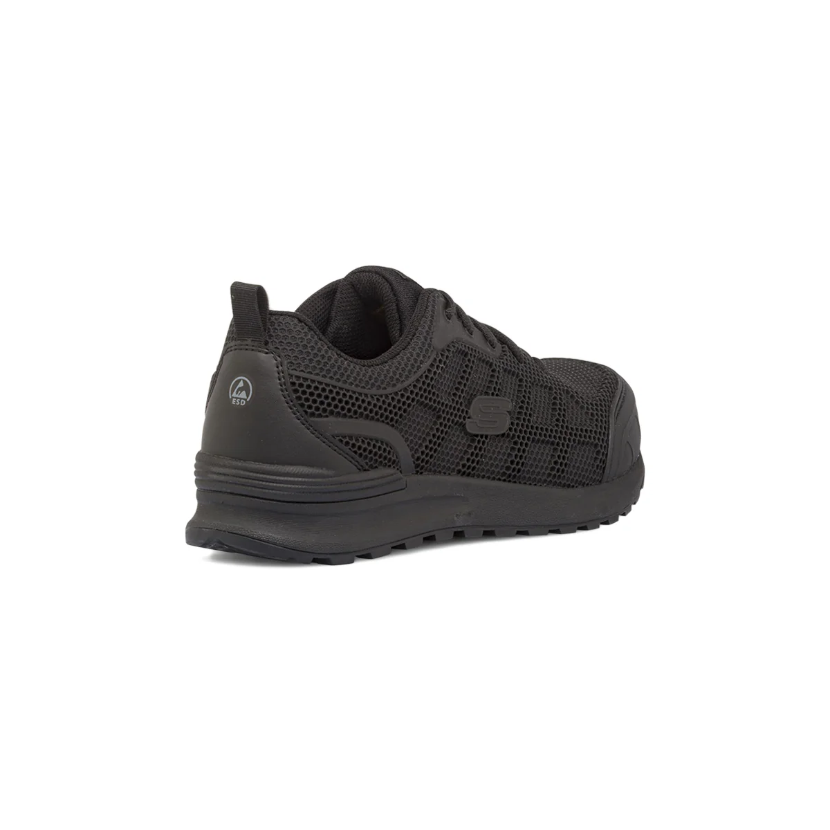 Scarpe antinfortunistiche nere da Donna in Memory Foam Skechers Work - Image 3