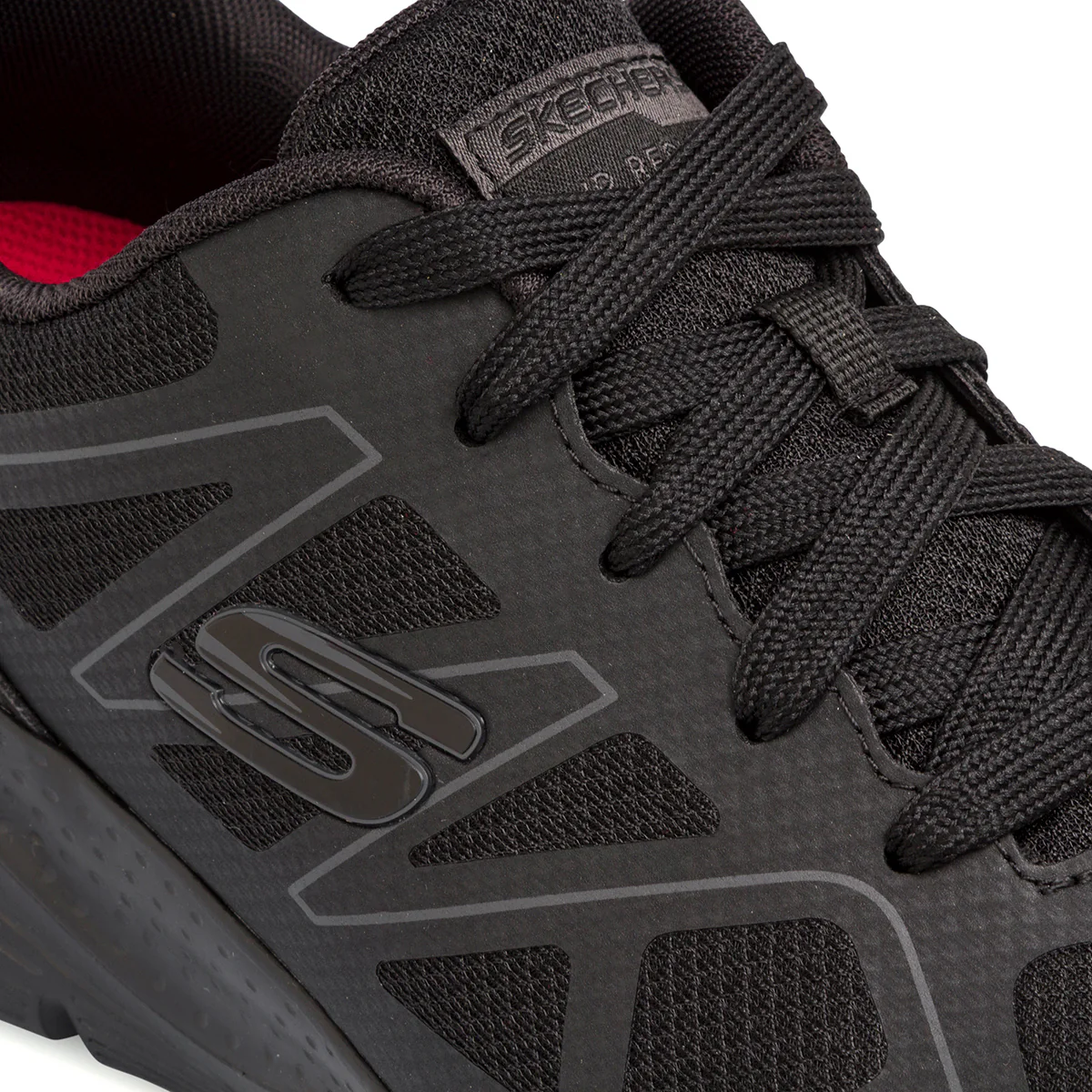Scarpe antinfortunistiche nere da Uomo in Memory Foam Skechers Work Arch Fit - Image 4