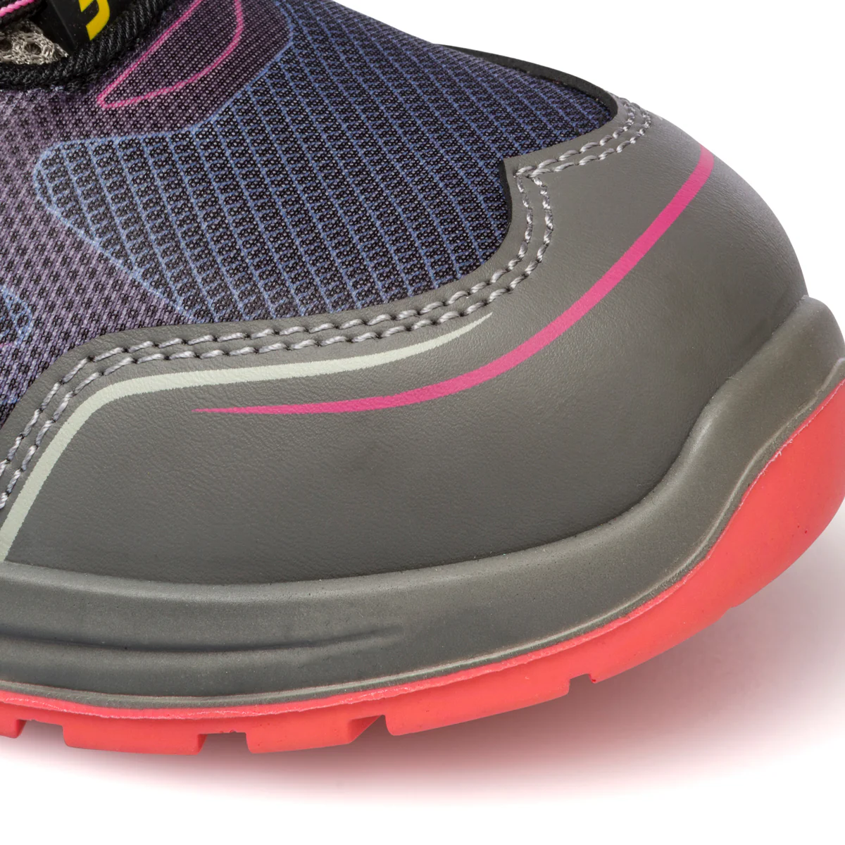 Scarpe antinfortunistiche S1P blu e rosa da donna Safety Jogger Cador - Image 5