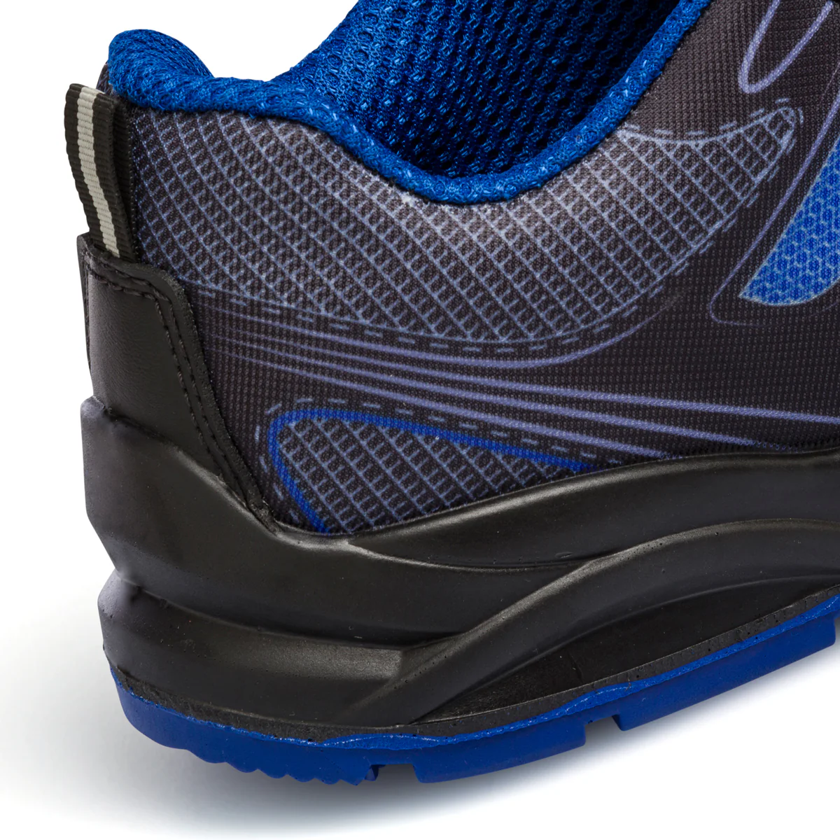 Scarpe antinfortunistiche S1P nere e blu da uomo Safety Jogger Cador - Image 7