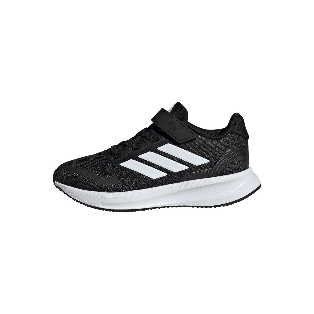 Scarpe Bambino Nere con Strappo e Cloudfoam adidas Runfalcon 5 - Image 5