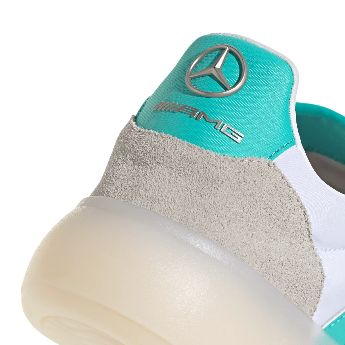 Scarpe Bianche con dettagli turchesi adidas x Mercedes-AMG Petronas F1 Team Barreda Decode - Image 5