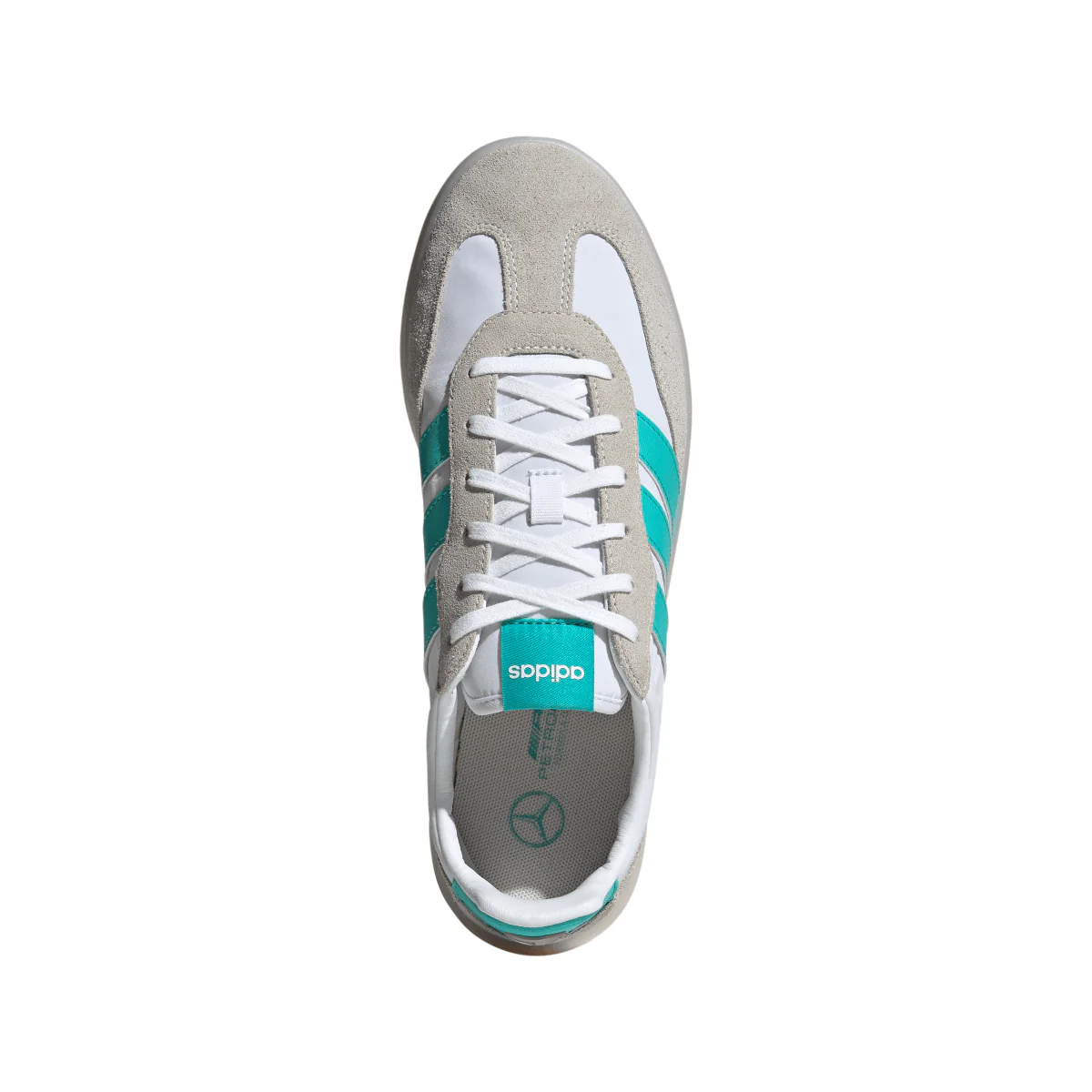 Scarpe Bianche con dettagli turchesi adidas x Mercedes-AMG Petronas F1 Team Barreda Decode - Image 7