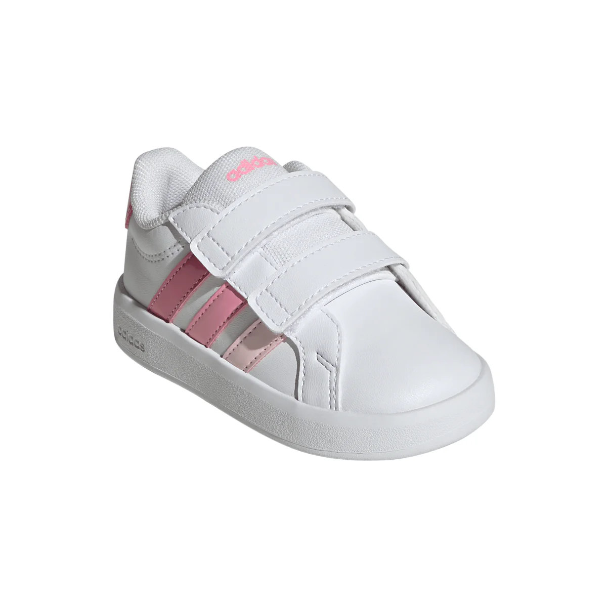 Scarpe bianche Primi passi Bambina con strappo adidas Grand Court 3.0 - Image 3