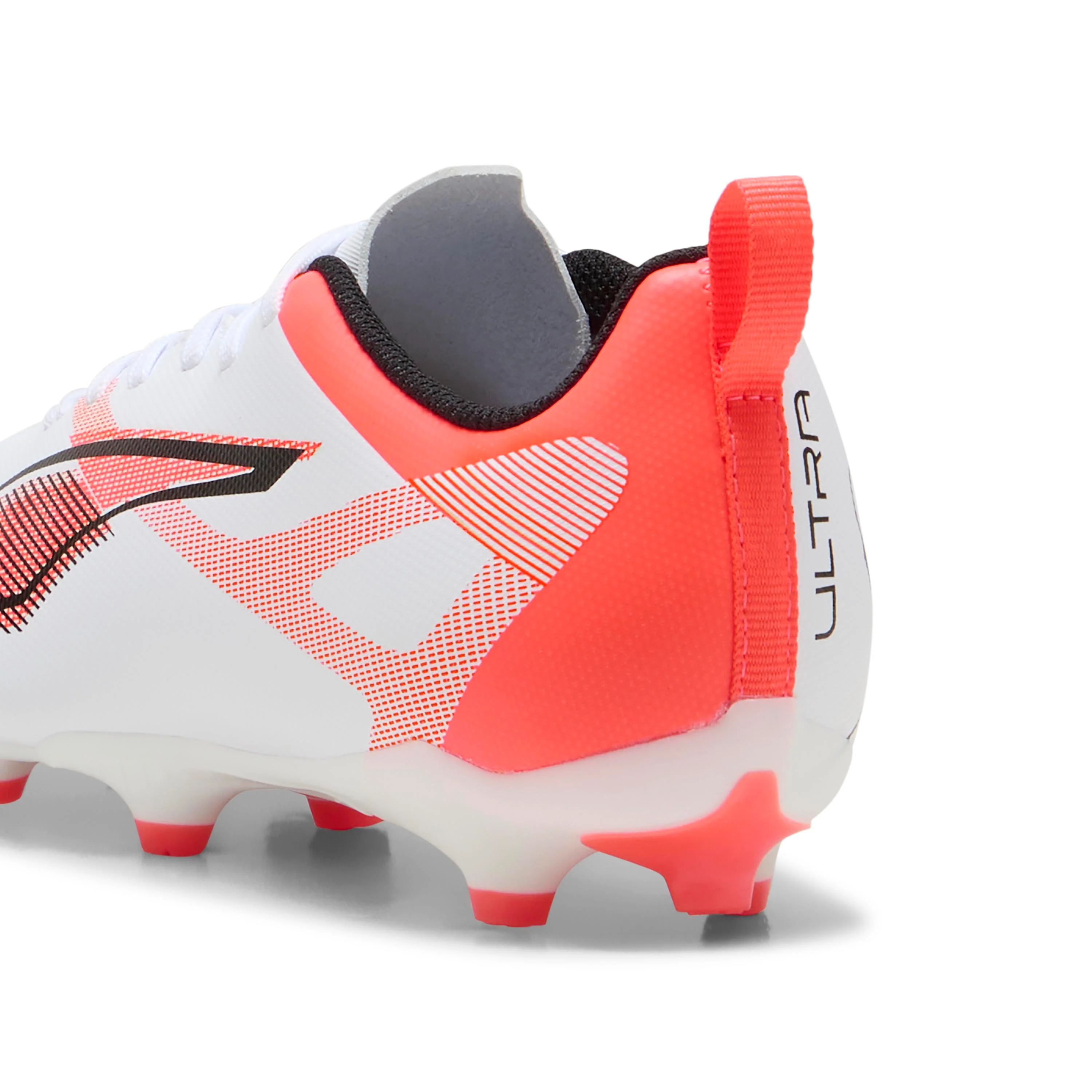 Scarpe Calcio bianche da ragazzo per terreni erbosi ULTRA 5 PLAY FG/AG Puma - Image 2