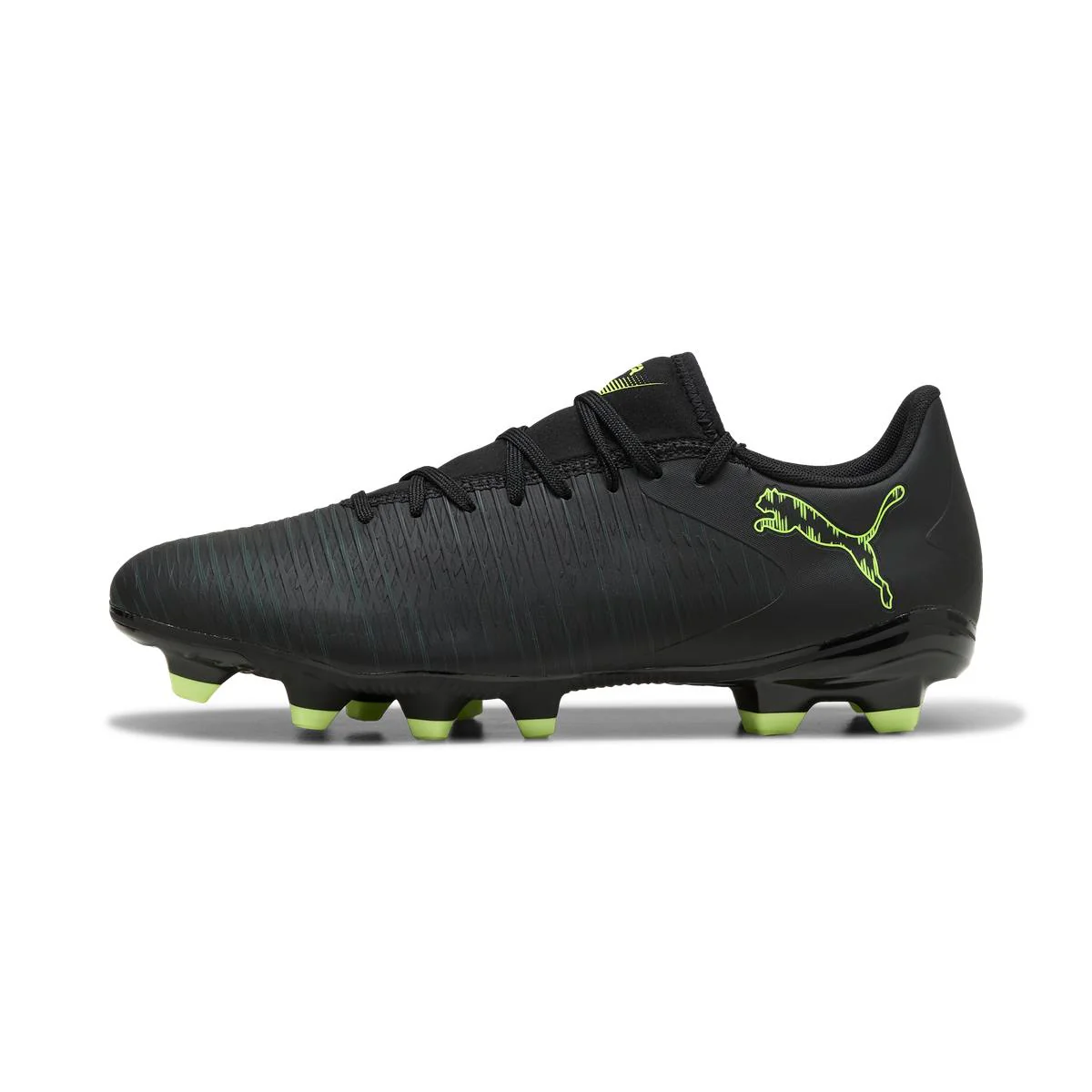 Scarpe Calcio Nere da Uomo con inserti fluo Puma Future 8 Play FG/AG - Image 5