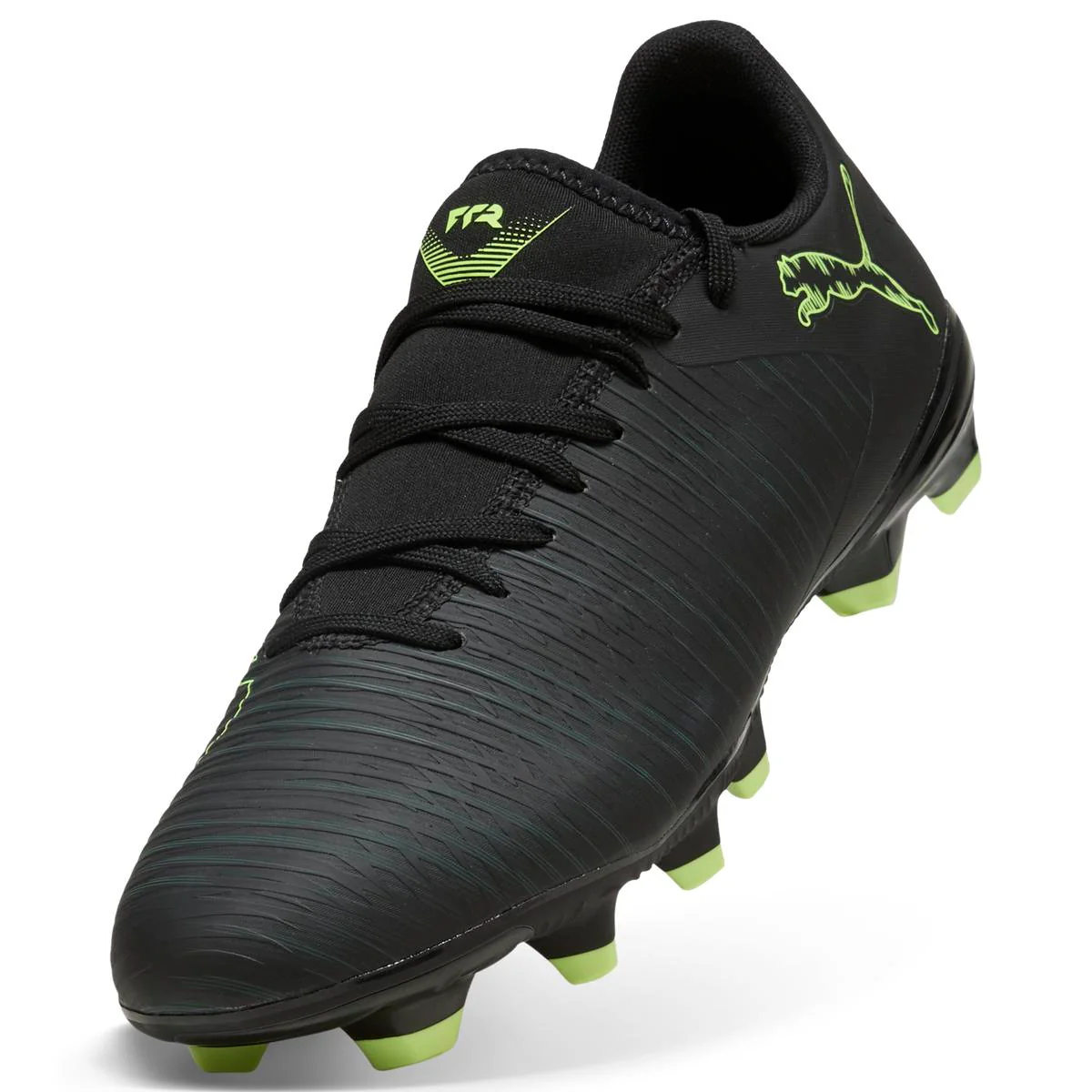 Scarpe Calcio Nere da Uomo con inserti fluo Puma Future 8 Play FG/AG - Image 7