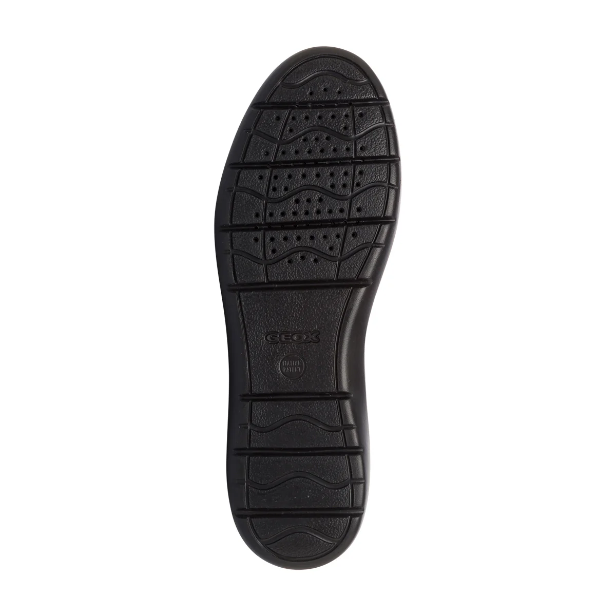 Scarpe casual da uomo nere con logo laterale Geox - Image 4