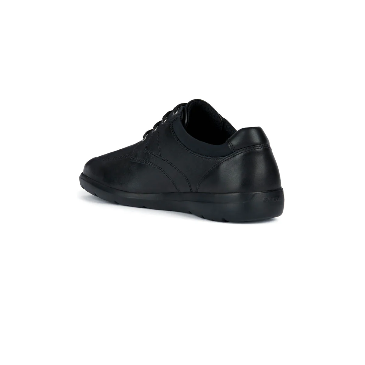 Scarpe casual da uomo nere con logo laterale Geox - Image 9