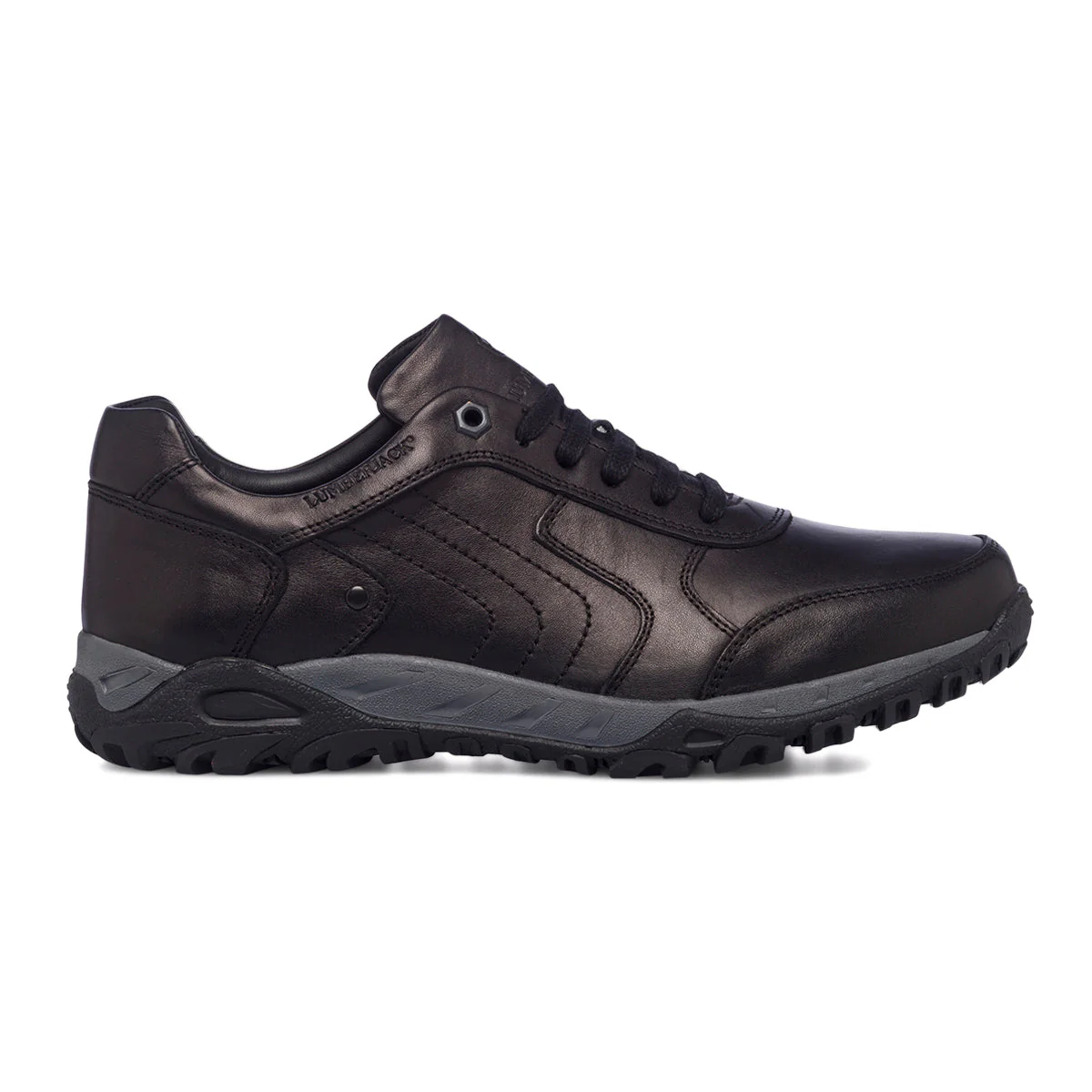 Scarpe casual da uomo nere in pelle Lumberjack Yegor