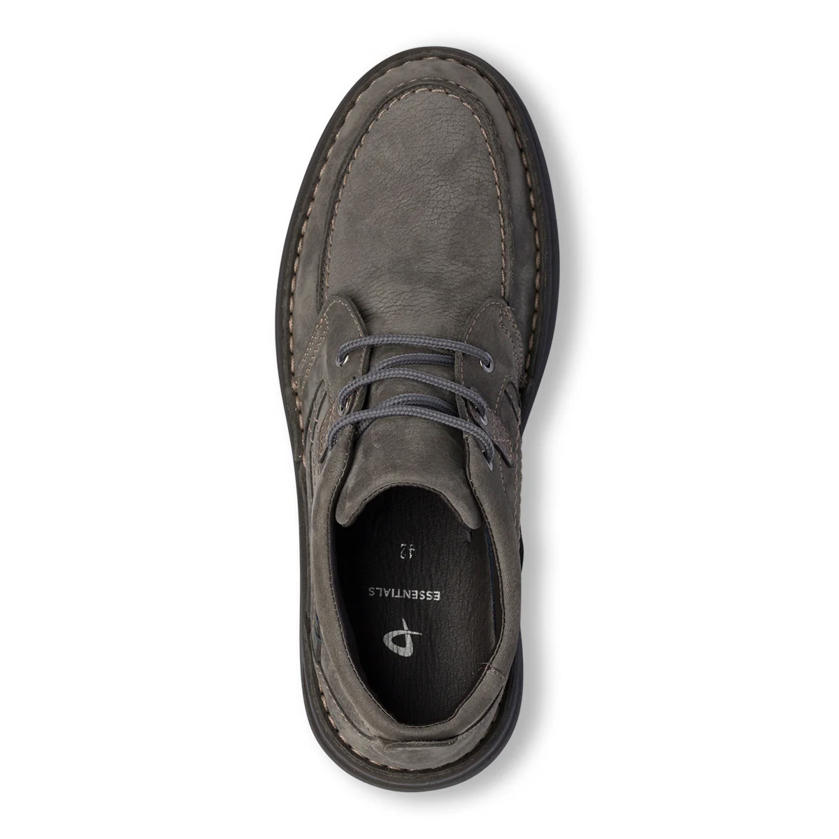 Scarpe casual grigie da uomo in pelle scamosciata P Essentials - Image 9