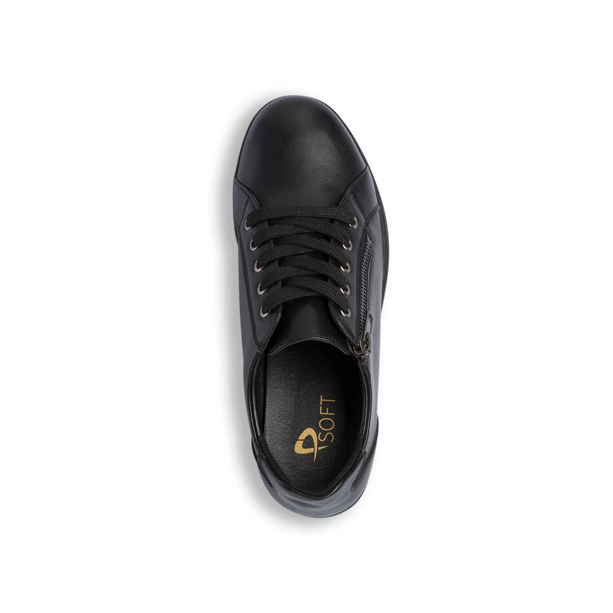 Scarpe comfort nere da Donna con zip P Soft - Image 5