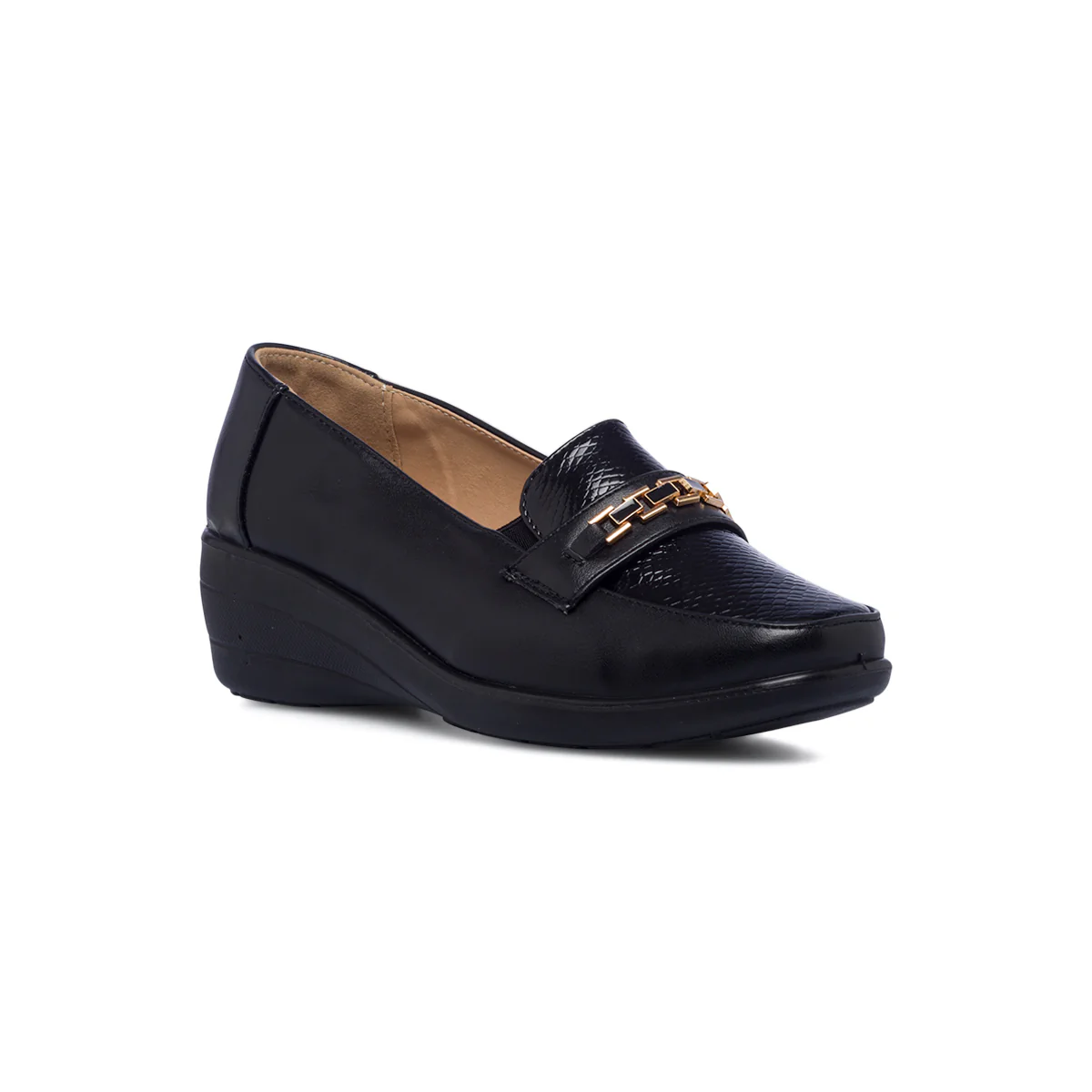 Scarpe comfort nere da donna P Soft - Image 2