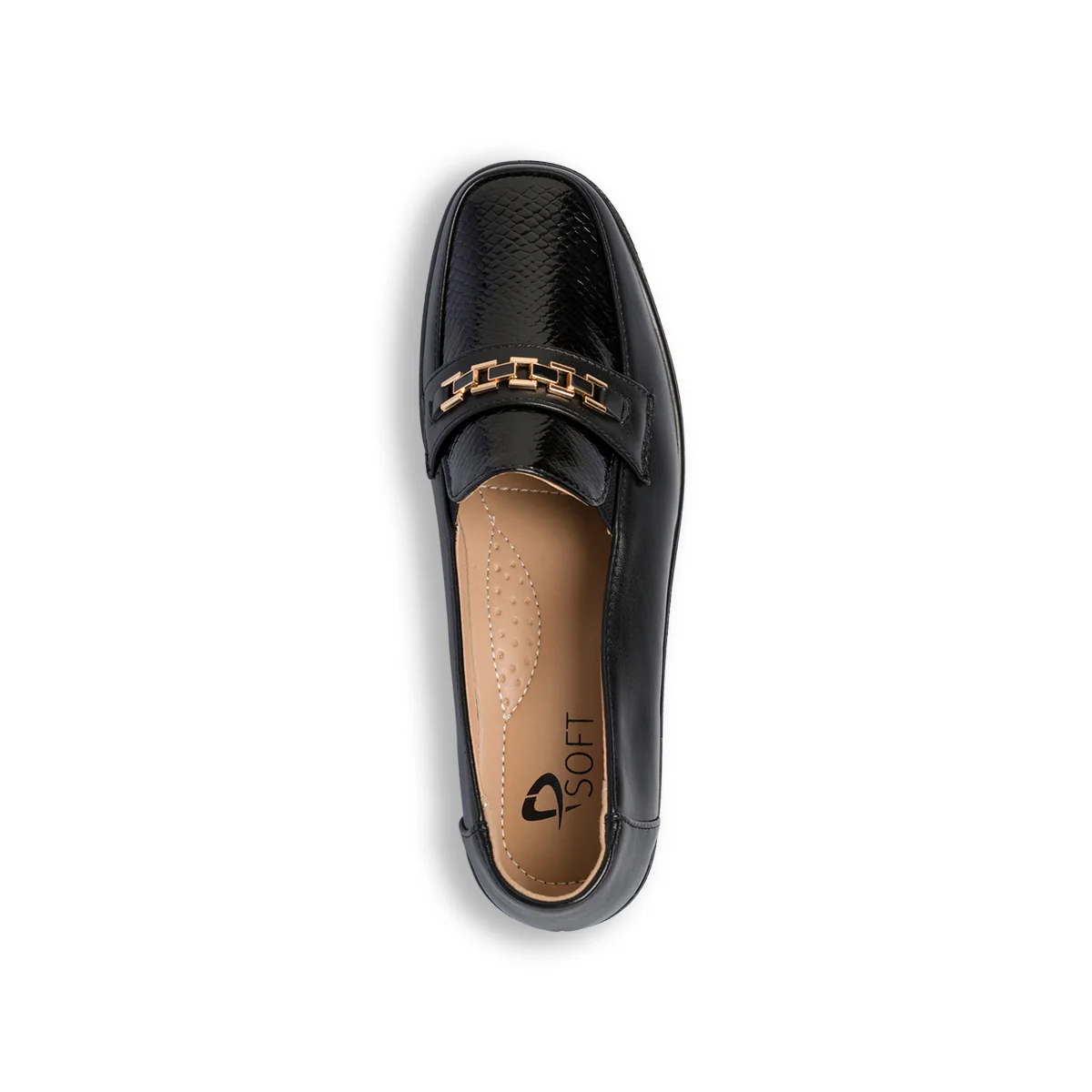 Scarpe comfort nere da donna P Soft - Image 6