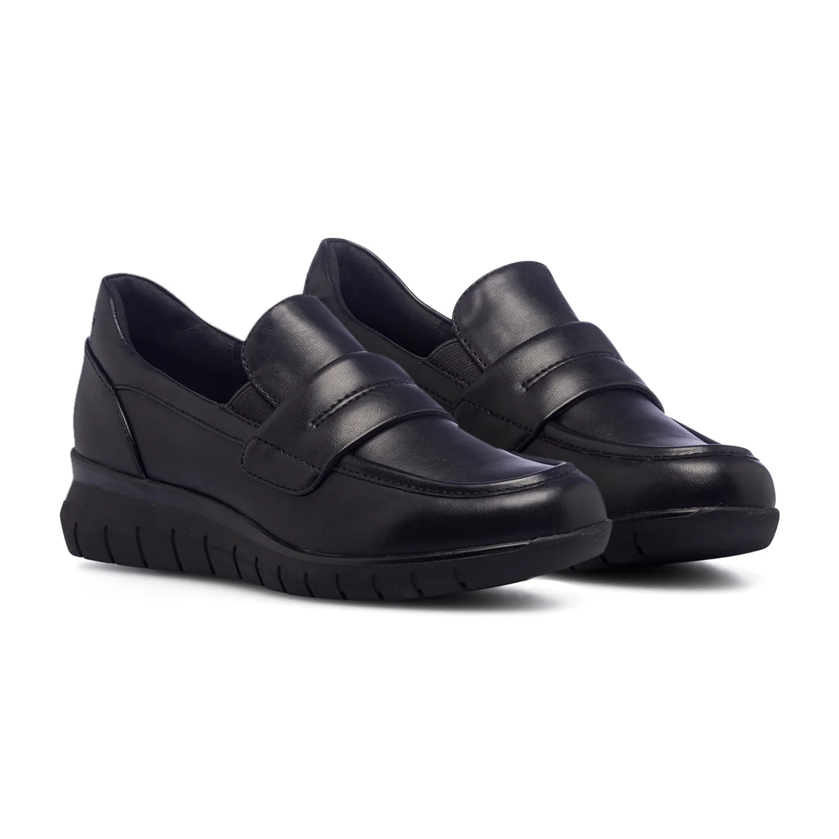 Scarpe comfort nere da donna P Soft - Image 5