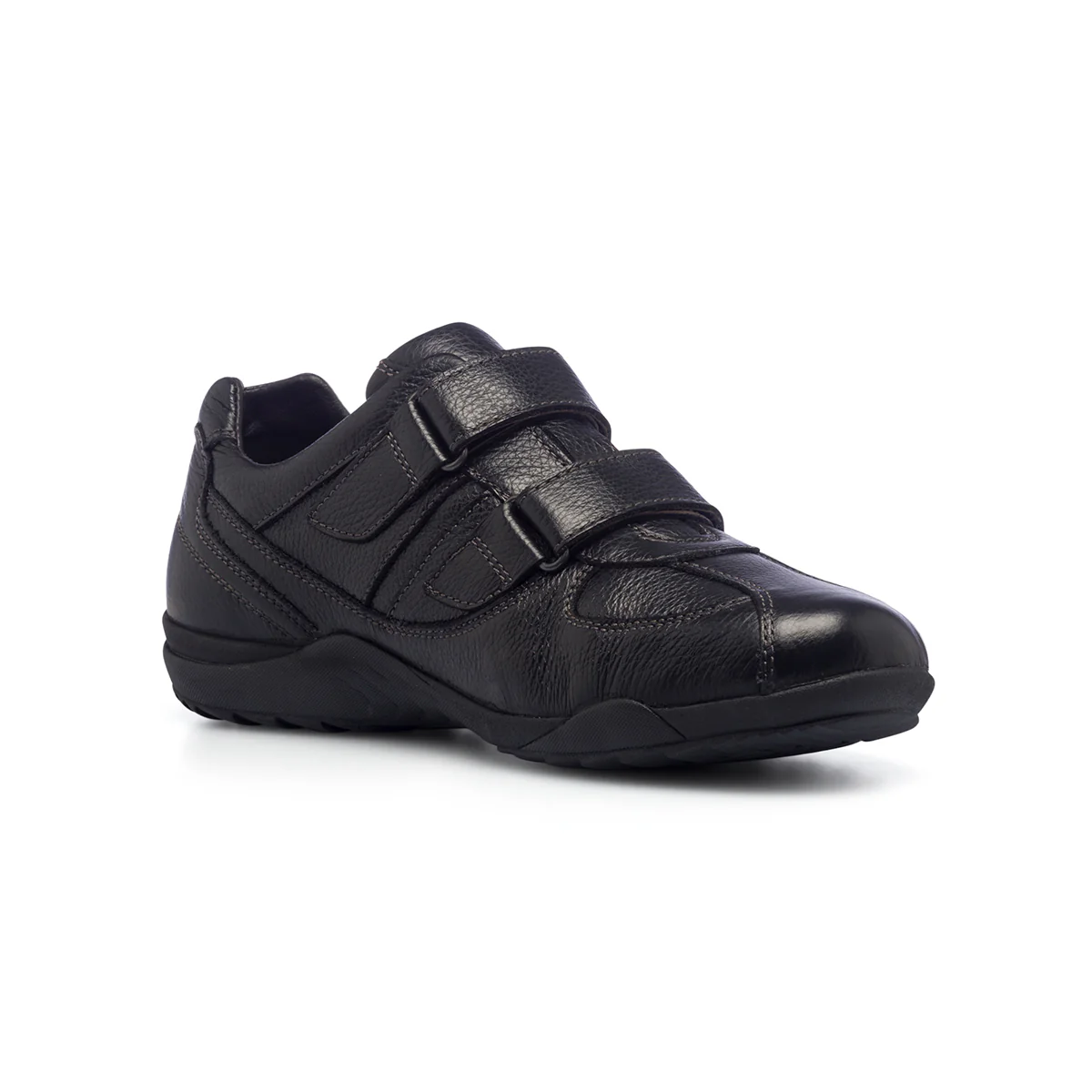 Scarpe comfort nere da uomo in pelle P Essentials - Image 5