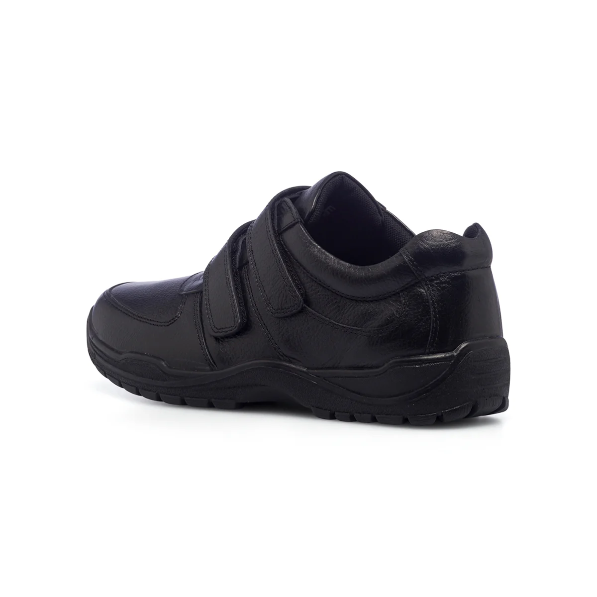 Scarpe comfort nere da uomo in pelle P Soft - Image 4