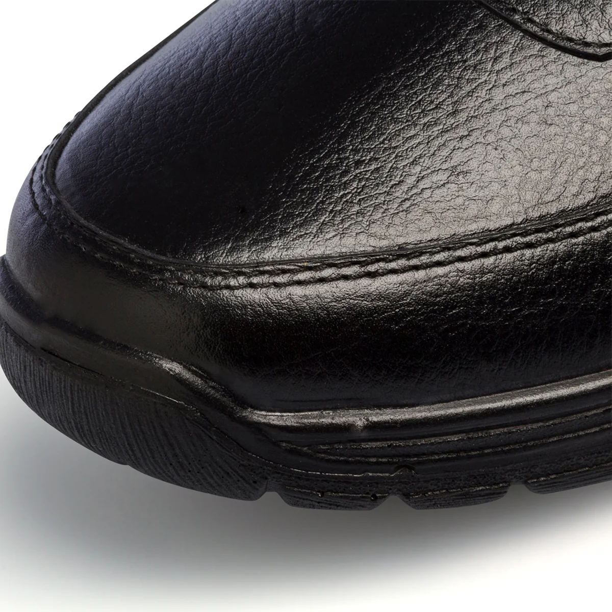 Scarpe comfort nere da uomo in pelle P Soft - Image 7