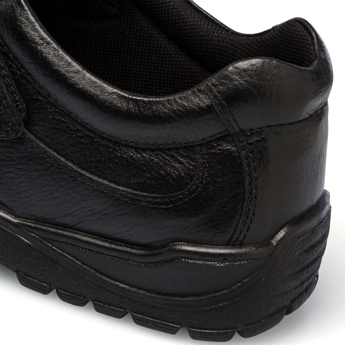 Scarpe comfort nere da uomo in pelle P Soft - Image 8