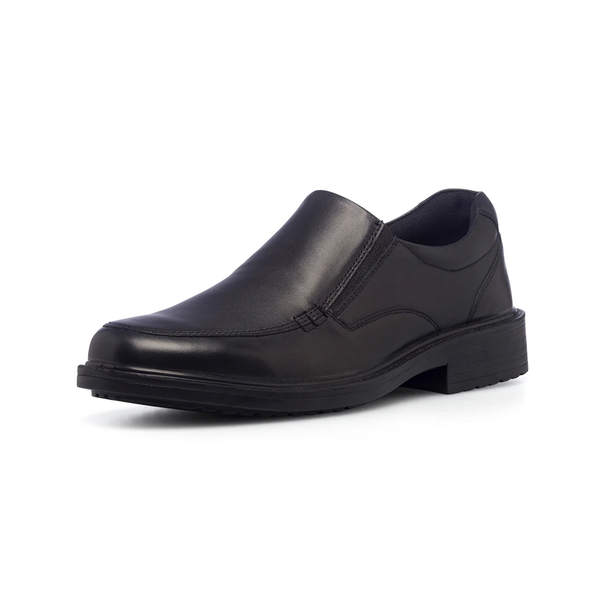 Scarpe comfort nere da uomo in pelle P Soft - Image 3
