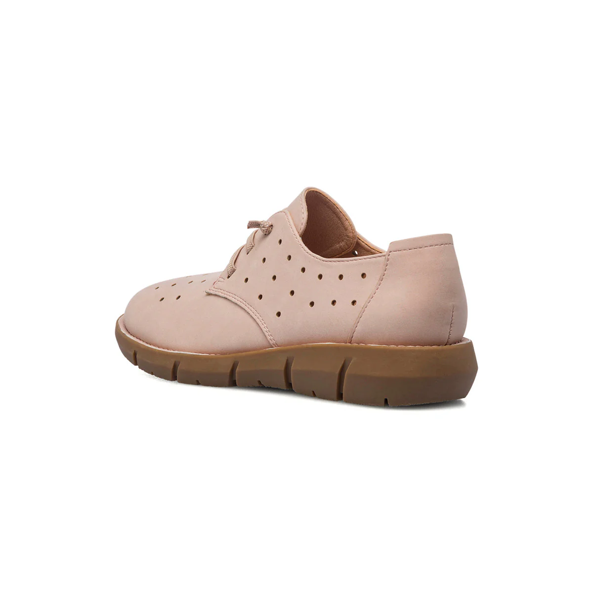 Scarpe comfort rosa da donna in nubuck P Soft - Image 3