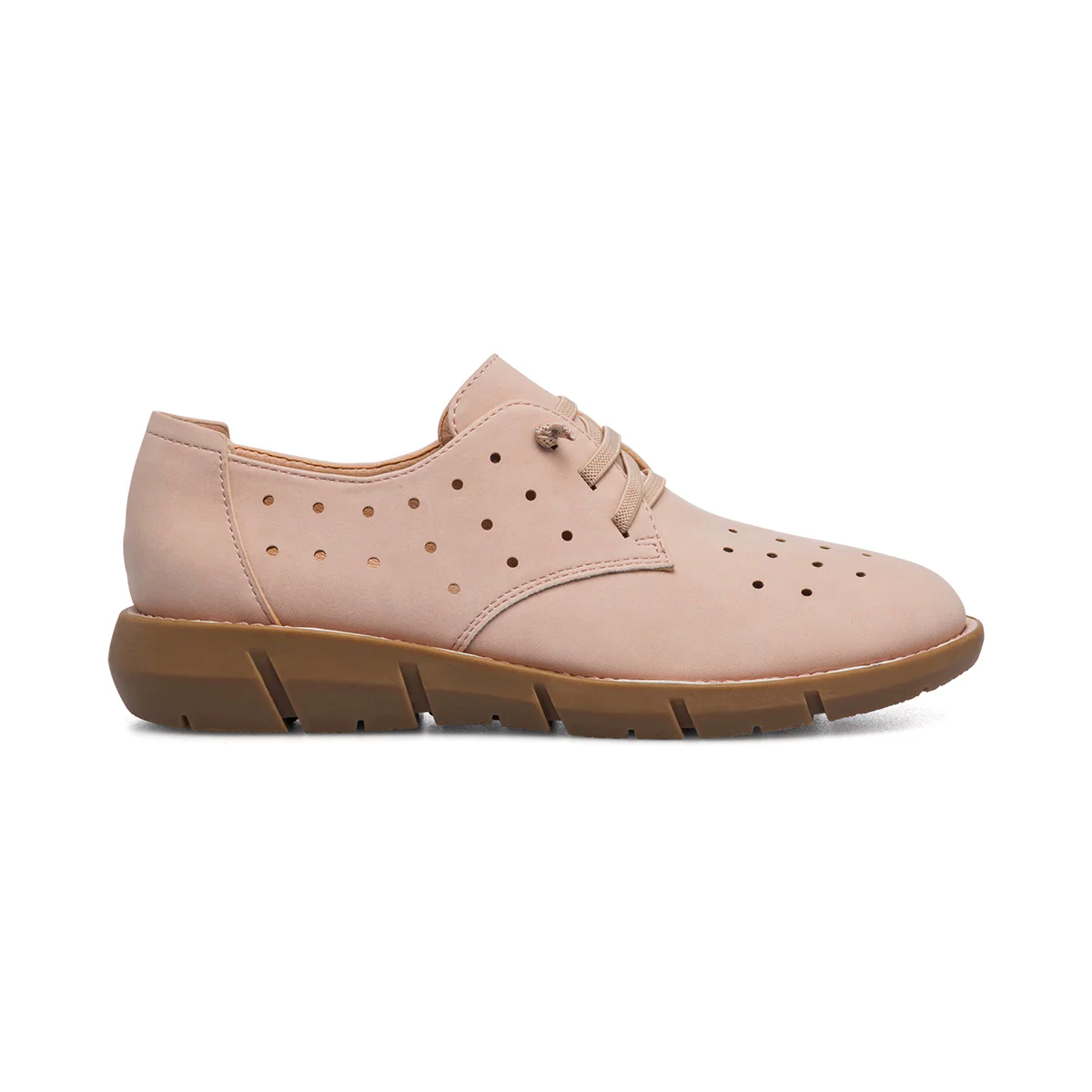Scarpe comfort rosa da donna in nubuck P Soft - Image 7