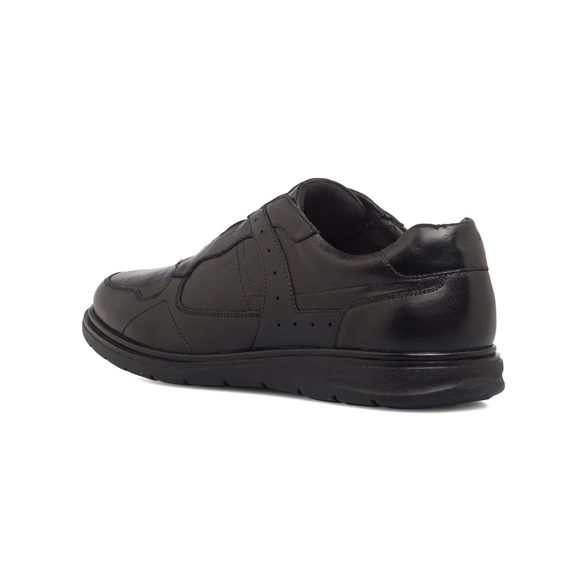 Scarpe comfort slip-on nere da uomo in pelle La Cuoieria - Image 3