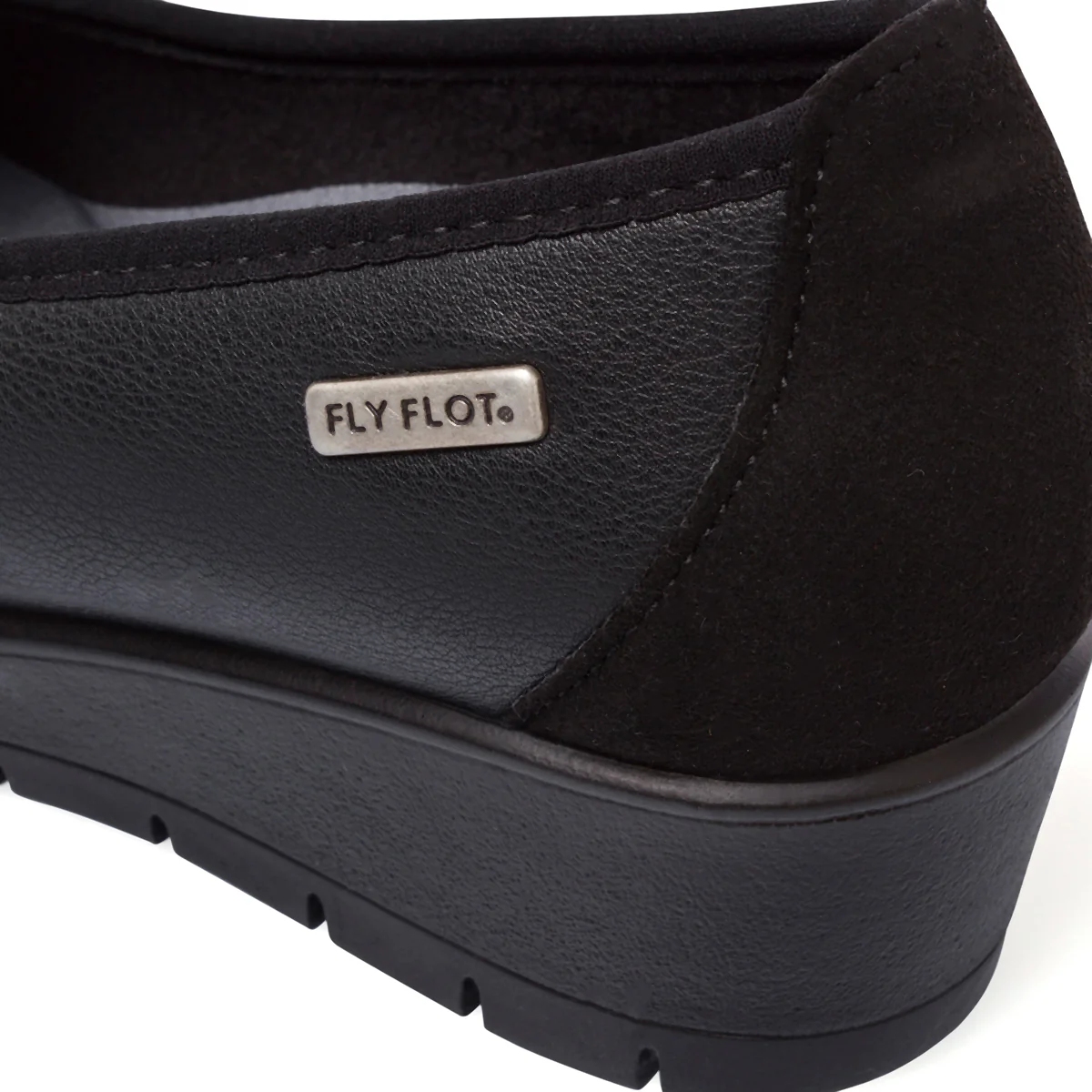 Scarpe con zeppa nere da Donna Fly Flot - Image 4