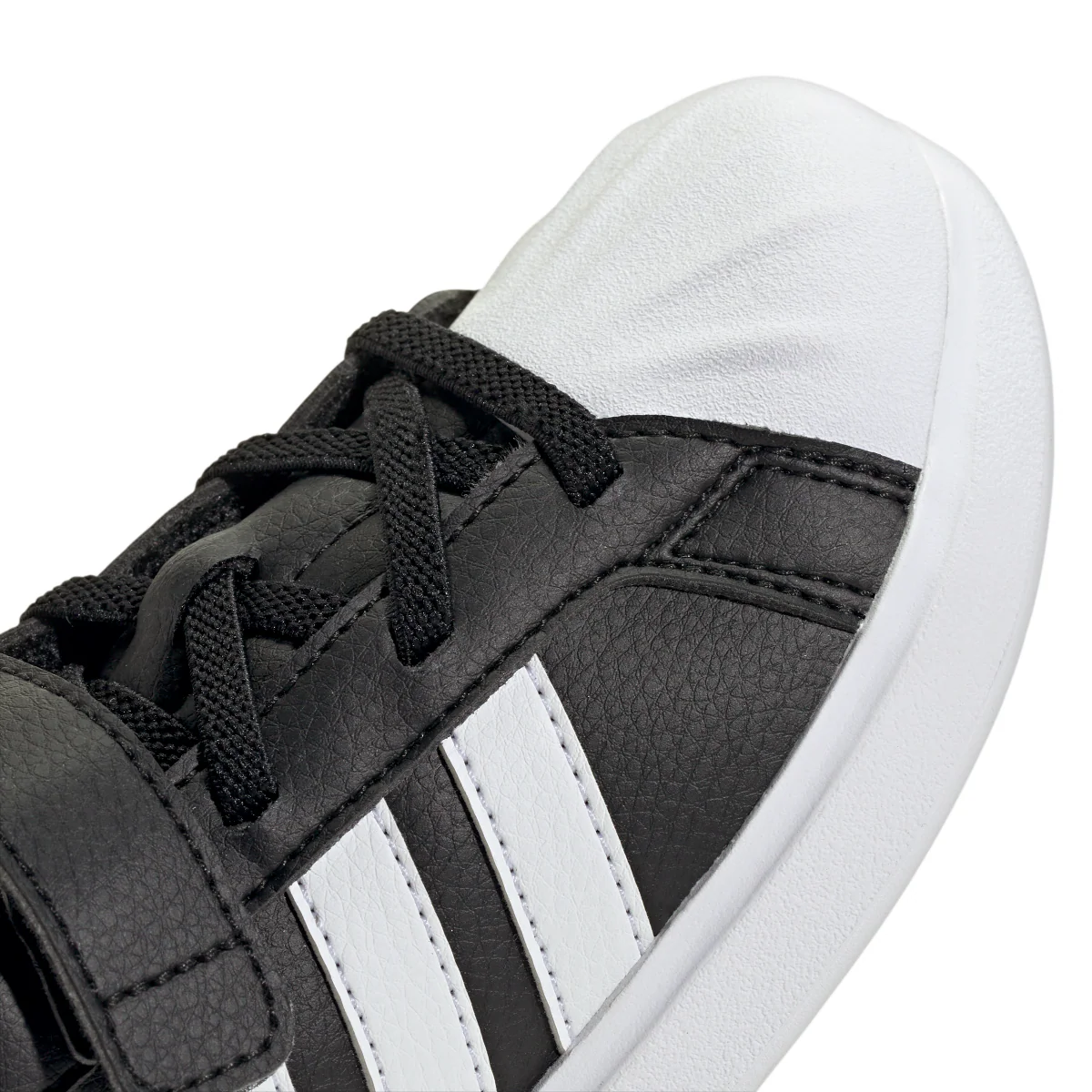 Scarpe da bambino nere adidas STREETTALK con strappo - Image 5